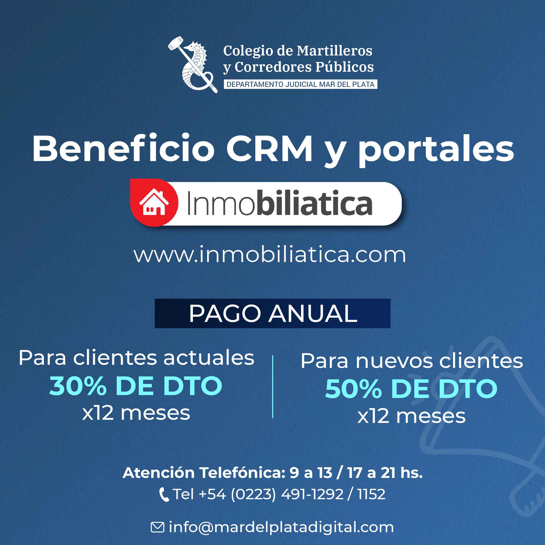 Beneficio CRM y portales