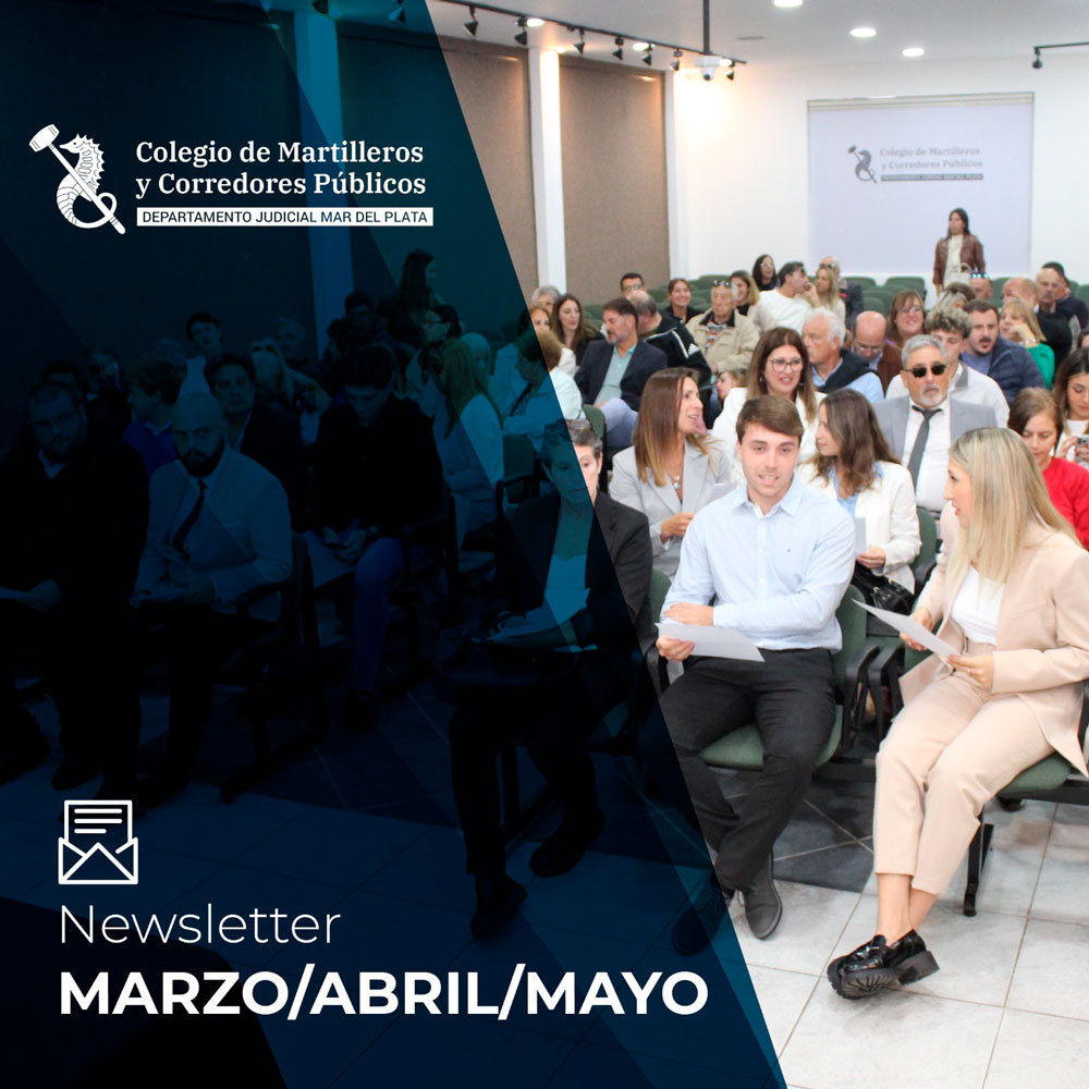NEWSLETTER MARZO-ABRIL-MAYO