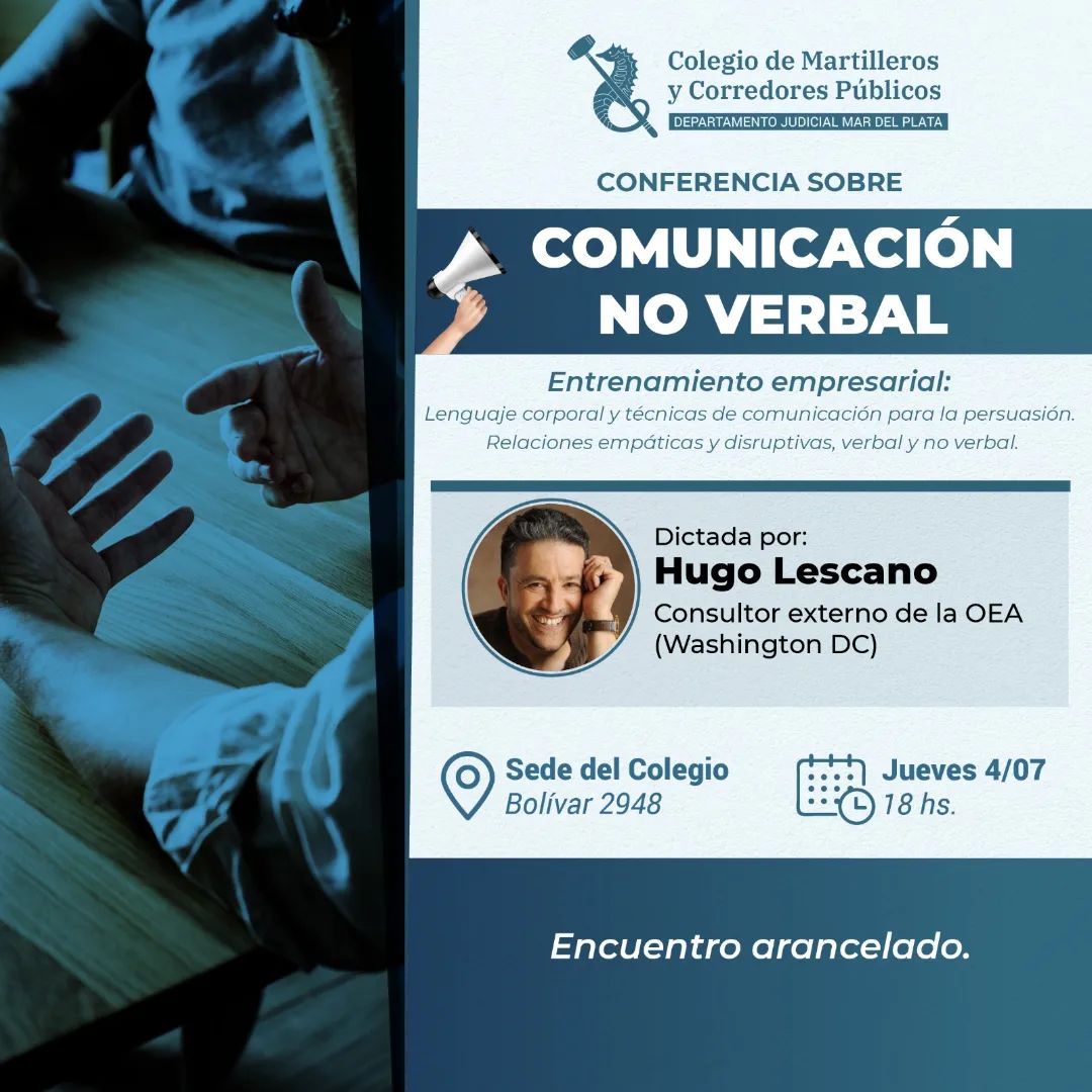 Conferencia sobre comunicación no verbal
